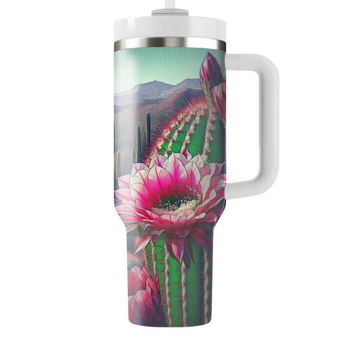 Cactus Blossom Delight  Custom Tumblers