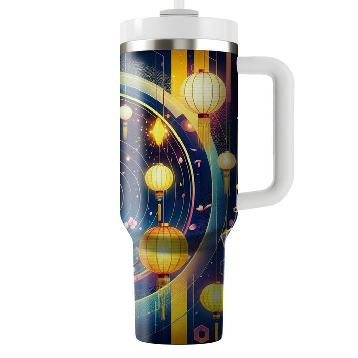 Whimsical Wishes - A Global New Year  Personalized Tumblers