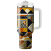 Crisp Geometric Dreams  Decorative Tumblers