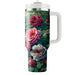 Wild Rose Garden  Tumblers With Lids