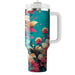 Radical Floral Splash  Insulated Tumblers