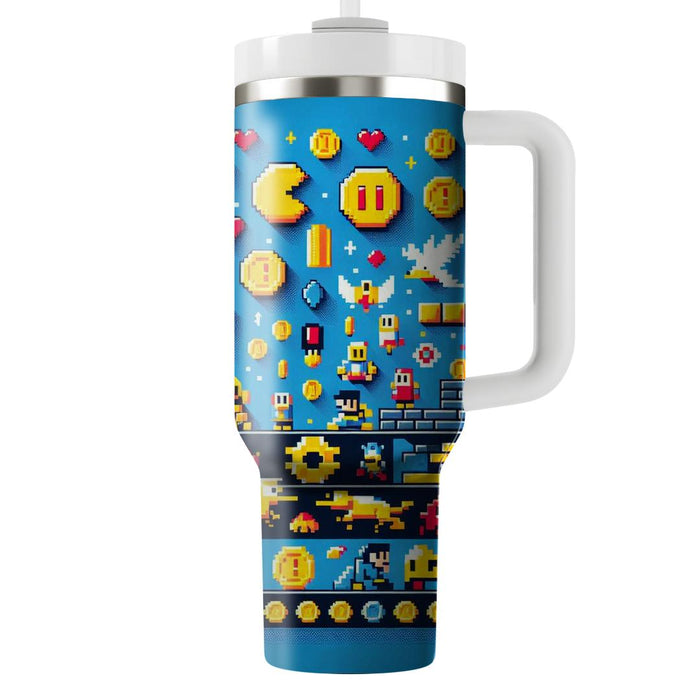 Arcade Game Delight  Insulated Tumblers