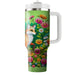 Whimsical Fox Among Flowers  Insulated Tumblers