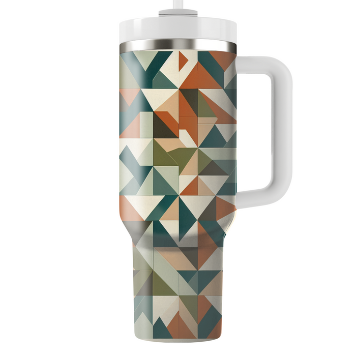 Triangular Tiling Pattern  Insulated Tumblers