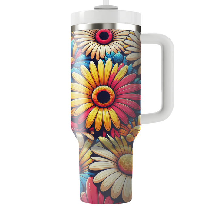 Whimsical Flower Carnival  Custom Tumblers