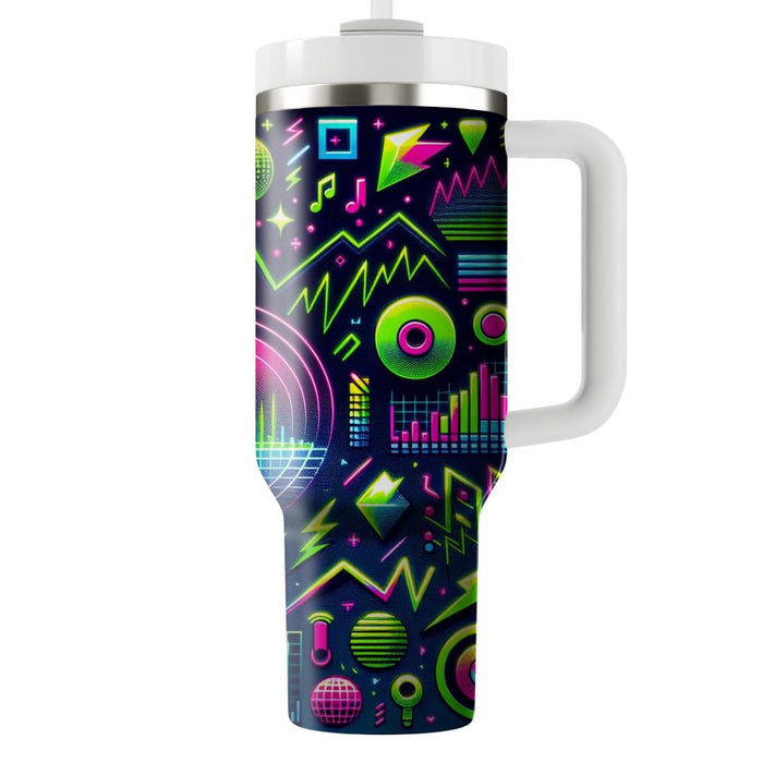 Techno Rave  Tumblers With Lids