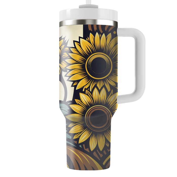 Sunflower Power Unique Tumblers