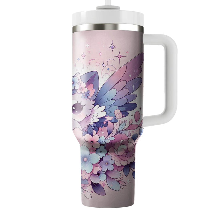 Whimsical Fairy Cat  Insulated Tumblers