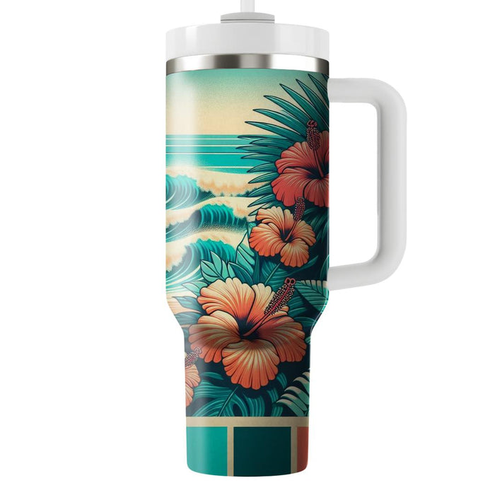 Tropical Paradise Vibe  Decorative Tumblers