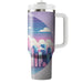 Vaporwave Velvet Dreams Travel Tumblers