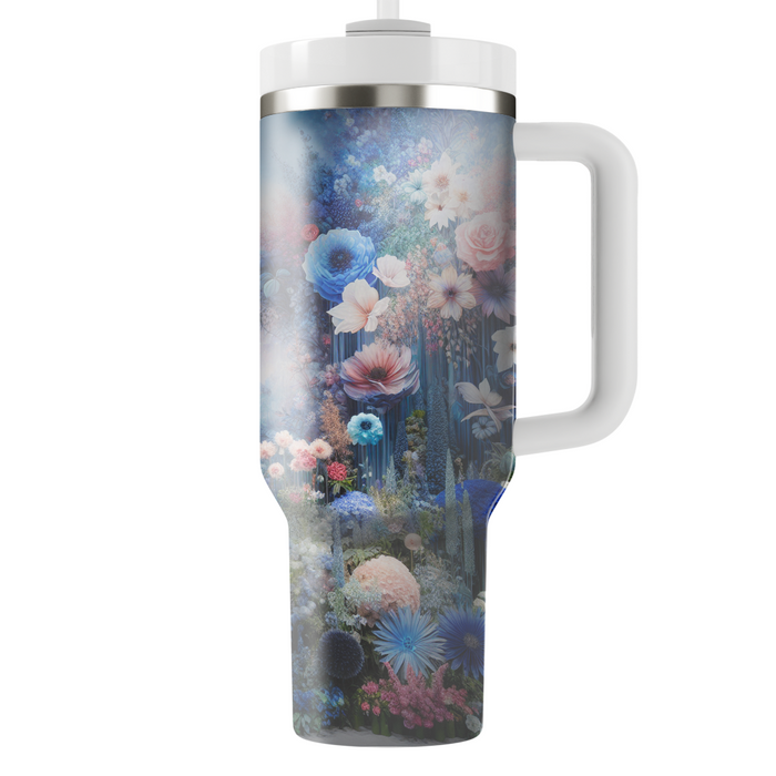 Floral Fantasy Escape  Travel Tumblers