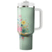 Whimsical Floral Garden  Travel Tumblers