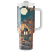 Autumn Evening Gathering  Personalized Tumblers