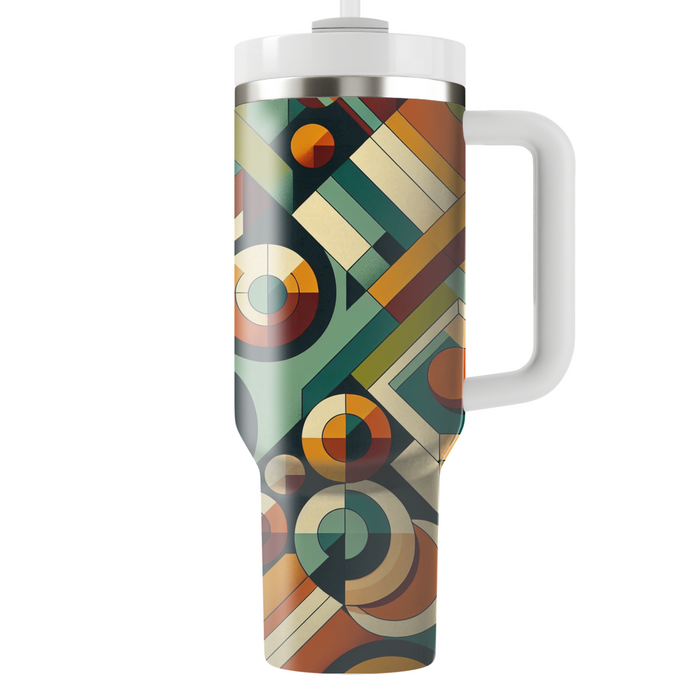 Funky Geometric Vibes Unique Tumblers