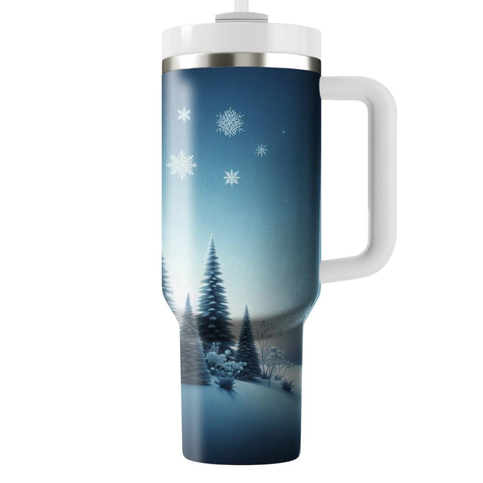 Winter Pine Forest Serenity  Tumblers For Gifts