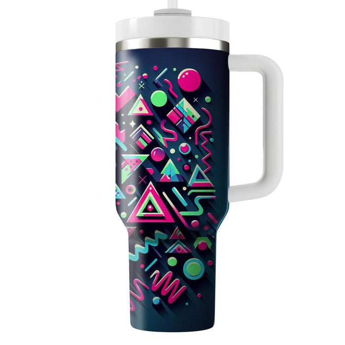 Geometric Funk Travel Tumblers