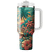 Whimsical Tropical Paradise  Tumbler Cups