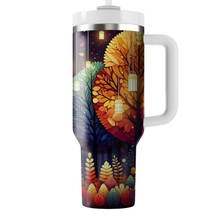 Whimsical Twilight - Autumn Harvest  Custom Tumblers