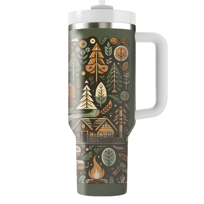 Vintage Campfire Tales  Tumblers For Gifts