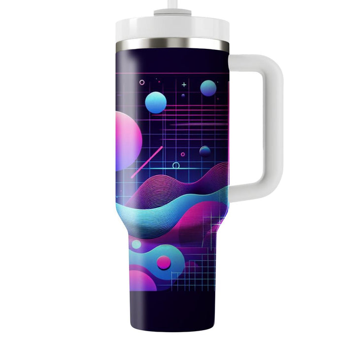 Futuristic Synthwave  Tumblers For Gifts