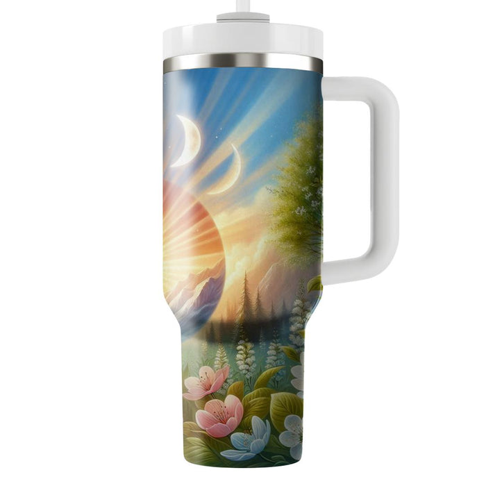 Garden Of Light - Spring Equinox  Decorative Tumblers