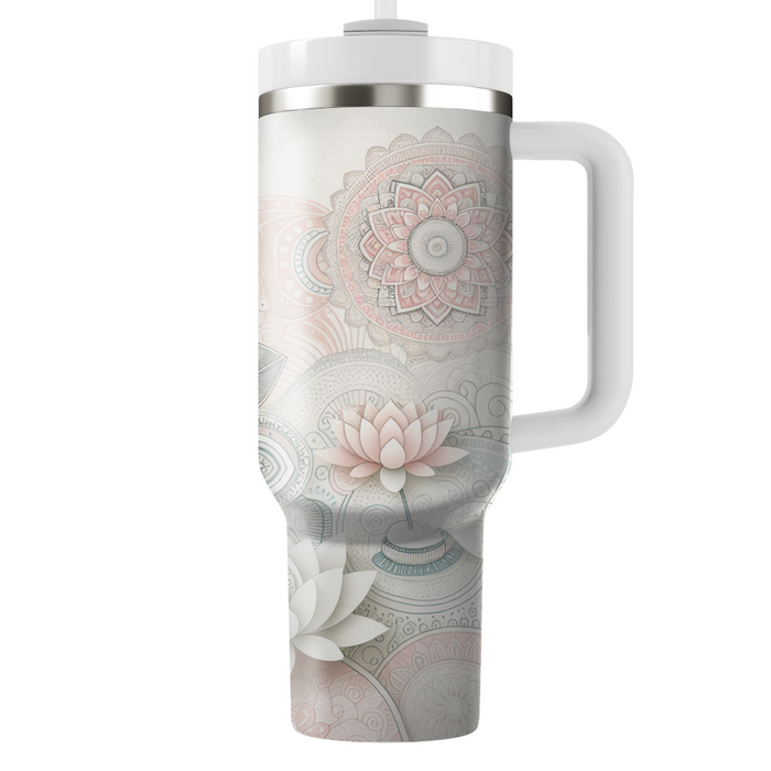 Soulful Harmony - International Meditation Day  Decorative Tumblers