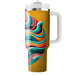 Artistic Waves  Insulated Tumblers