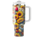 Vibrant Floral Celebration  Insulated Tumblers