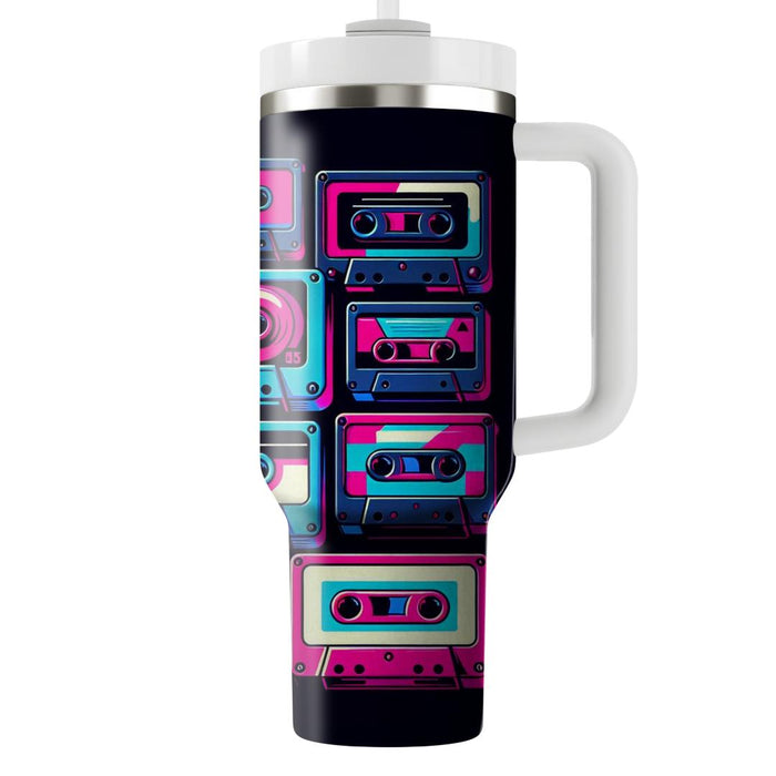 Vintage Cassette Tapes  Insulated Tumblers