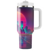 Synthwave Horizon  Tumbler Cups