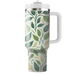 Stylized Leaf Vine Custom Tumblers