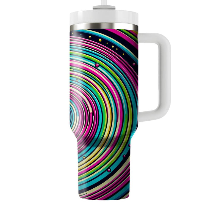 Technicolor Vortex  Unique Tumblers