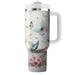 Spring Petals And Butterflies  Decorative Tumblers