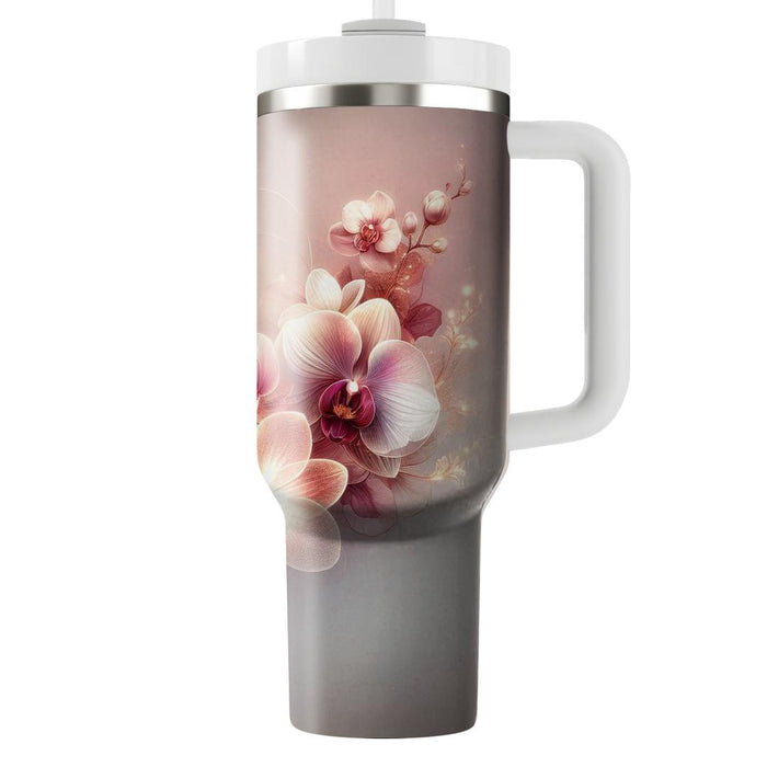 Glimmering Orchid Fantasy  Insulated Tumblers