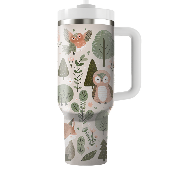 Charming Woodland Friends Unique Tumblers