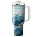 Serene Mountain Silhouette  Custom Tumblers