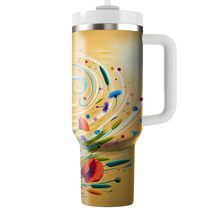 Wildflower Whirlwind  Custom Tumblers