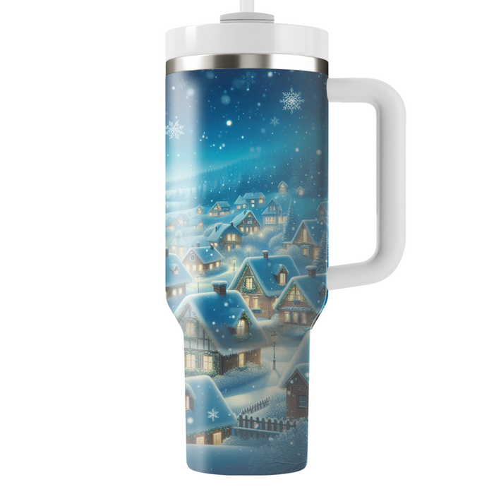 Winter Wonderland Village  Personalized Tumblers