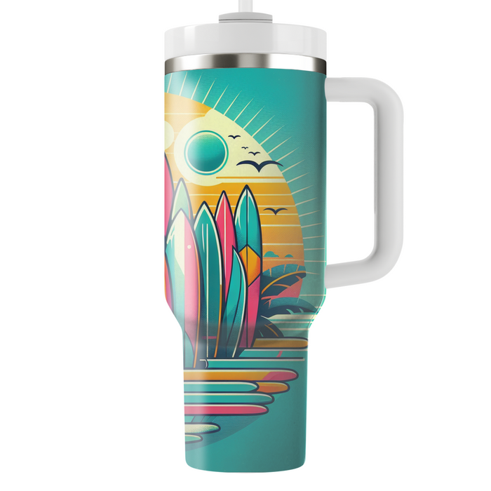 Retro Surf Vibes  Custom Tumblers