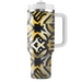 Bold Lattice Pattern  Decorative Tumblers