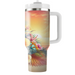 Tropical Sunset Blooms  Insulated Tumblers