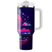 Retro Neon Gradient  Travel Tumblers