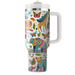 Vibrant Animal Patterns Tumblers With Lids