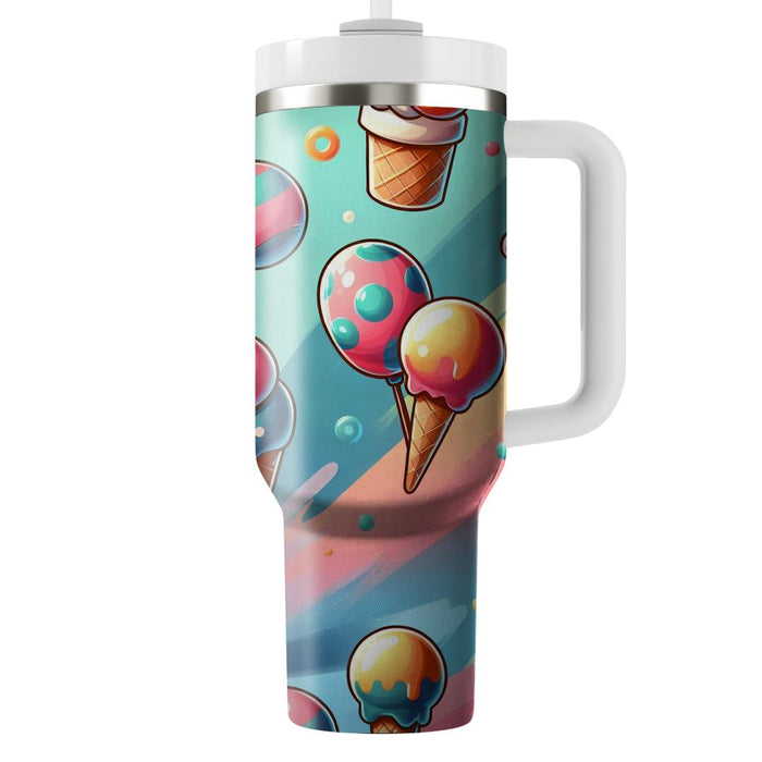 Whimsical Ice Cream  Insulated Tumblers