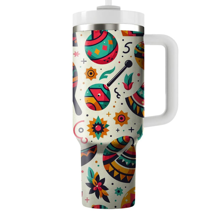 Bright Carnival Fiesta  Decorative Tumblers