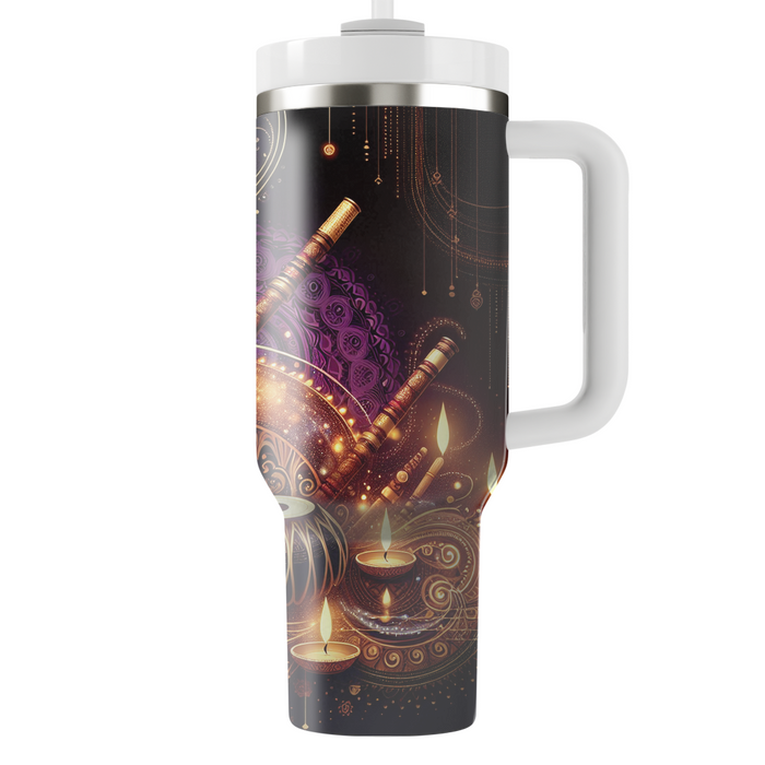 Melody Of Light - A Diwali Celebration  Decorative Tumblers