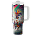 Carnival Of Colors - A Festive Parade  Decorative Tumblers