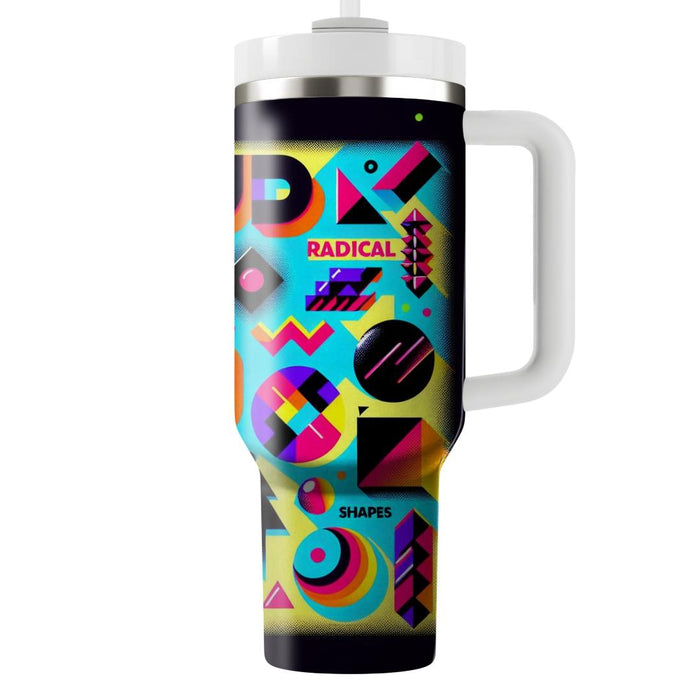 Radical 80s Shapes  Insulated Tumblers