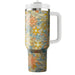 Whimsical Starburst Pattern  Decorative Tumblers