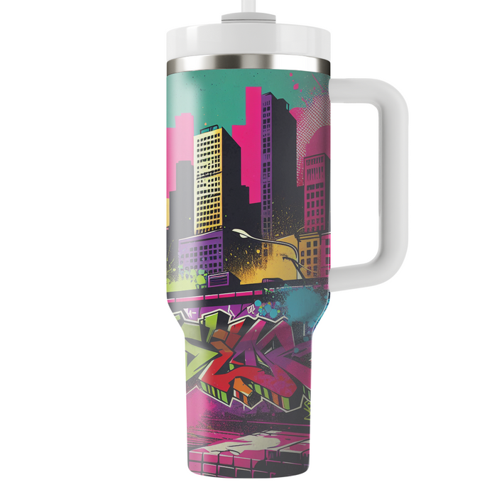 Urban Graffiti  Tumbler Cups